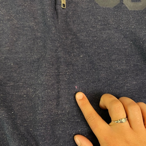 PINK Victoria’s Secret blue love pink sweater - Picture 5 of 6